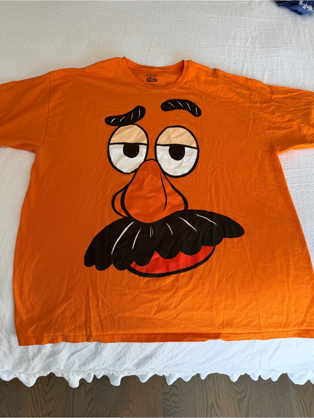 Disney Orange Mr. Potato Head Graphic Tee